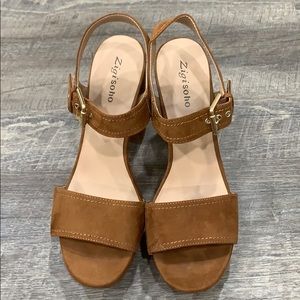 Zigi Soho high heel block sandals